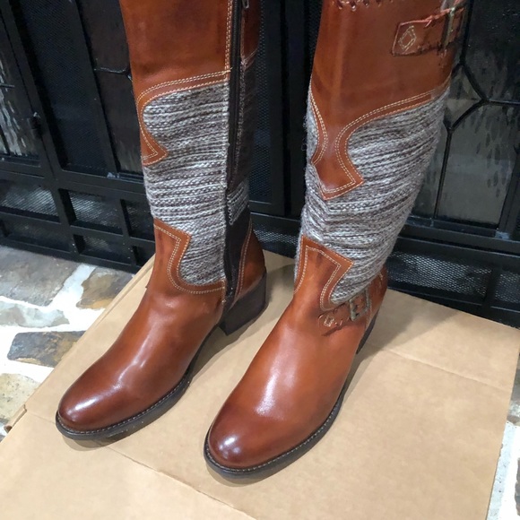NWT Peruvian leather and Wool Boots size7 - Picture 3 of 8